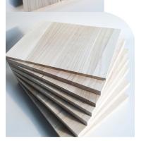 China Custom Logo Taekwondo Wooden Breaking Boards Natural Color Paulownia Wood for sale