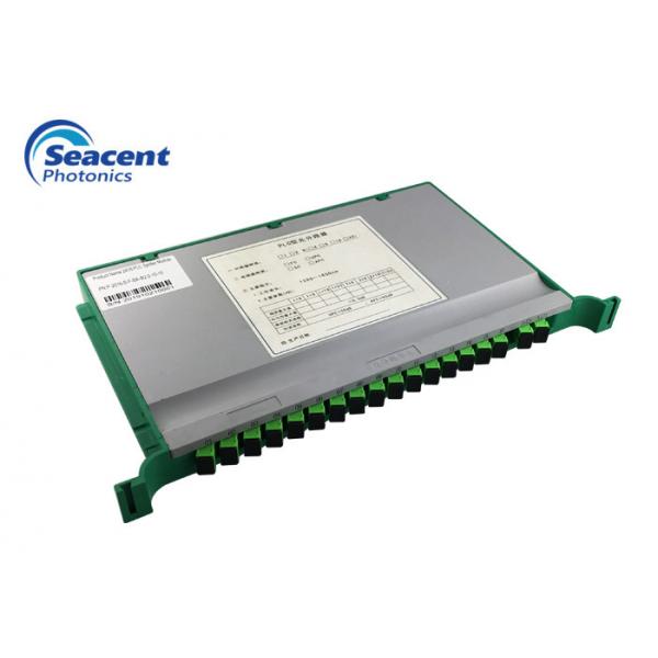 Quality Fiber Optic Tray Type PLC Splitter Tray Type 2x16 0.9mm Compact Design for sale