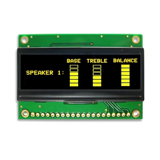 Quality SPI OLED Display Module 2.23′′ 128*32 Parallel NHD-2.23-12832UCY3 for sale