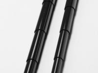 China Conical Type 3K Carbon Fiber Telescopic Tubes / Rod Use In Ship Mast factory