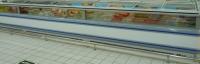 China Supermarket Display Eat Chest Freezer Showcase With Self-contained Compressor factory
