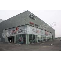 Quality Audi car 4S store, steel structure with metal decorative panels for sale