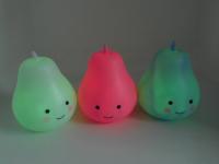 China High Quality Pear Shape Unique Flashing Light Toy Cute LED Table Decoration factory