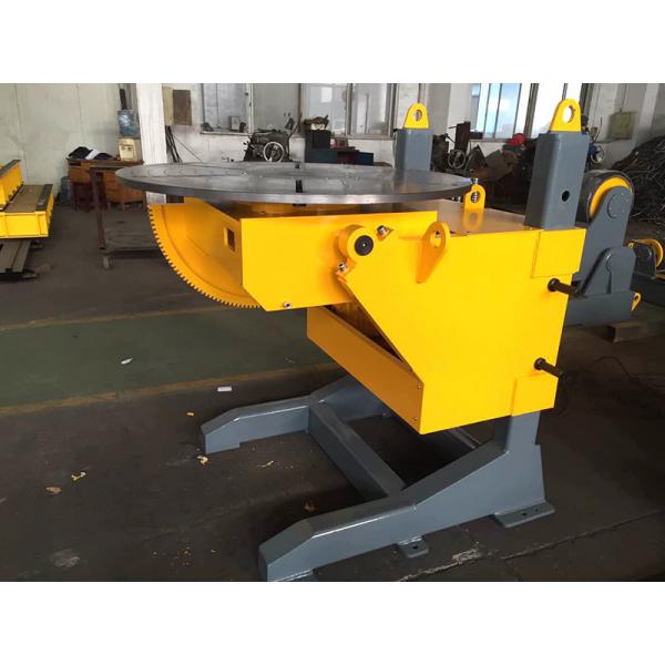 Quality Gear Rotary Welding Positioner 0 - 90 Degree Tilting Angle Tube Welding Positioner for sale