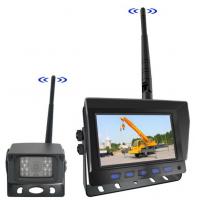 China AHD Digital Wireless Car Reversing Backup Camera Kit Forklift Truck Van Wireless Camera Monitor System factory