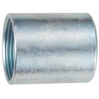 Quality NPT Rigid Threaded Coupling , White Galvanized Threaded Conduit Fittings for sale