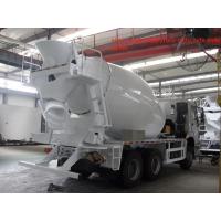 China White Howo 6x4 Howo Concrete Mixer Truck , Concrete Mixer Water Tank factory