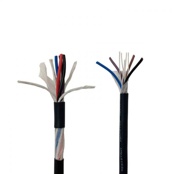 Quality 4 Core Robotic Cable TPE Wire 18 Awg Stranded Bare Copper for sale