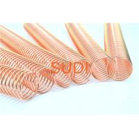 China Plated Steel Core 2:1 Pitch 31.8mm Spiral Binding Coils factory