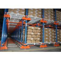 China Semi - Automatic Radio Shuttle Racking Storage System Heavy Duty 800-5000kgs for sale