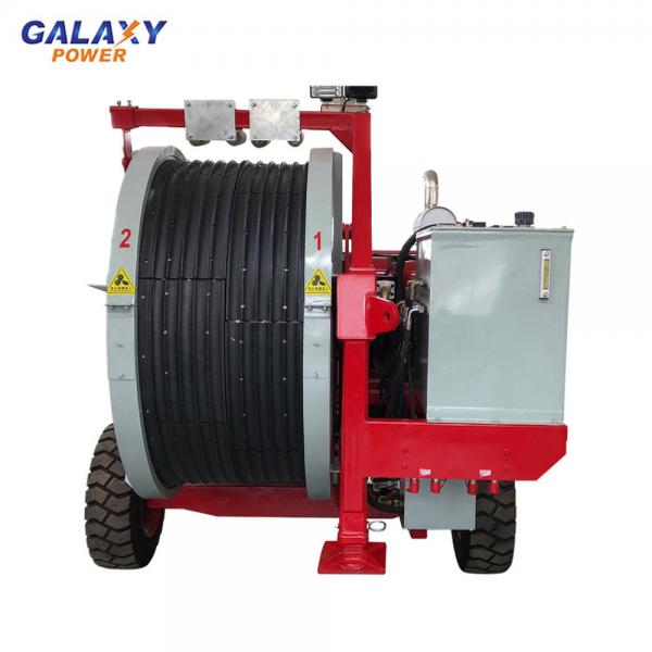 Quality Hydraulic Tensioner 2x40KN Stringing Equipment For Overhead Power Lines for sale
