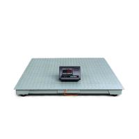 China 500kg Floor Weighing Scale Pallet , Electronic Floor Scale Movable With Printer factory