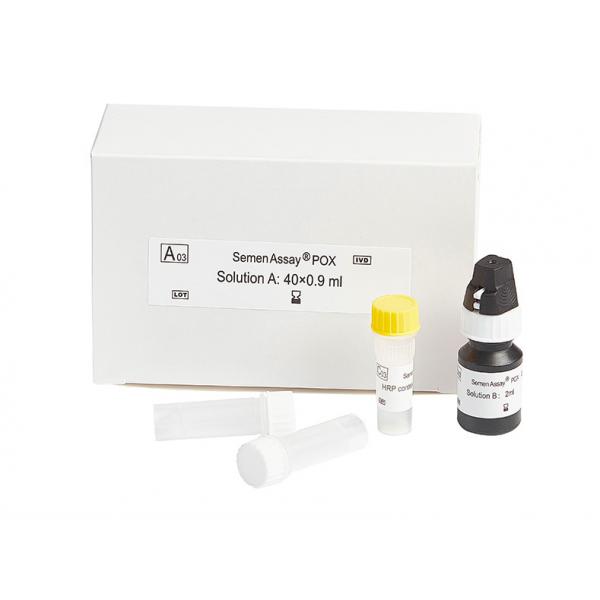 Quality Semen Leukocytes Test Kit Peroxidase Staining 40T/Kit Sperm Function Test Kit for sale
