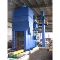 China Industrial Steel shot blasting equipment for blasting of H beams , Angles and flat factory
