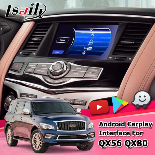 Quality Infiniti QX80 / QX56 Android Auto Interface Android Carplay Interface With Mirror Link for sale