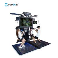 China 6 DOF Stand Up Flight VR Simulator 300kg Load High Motion Speed for sale