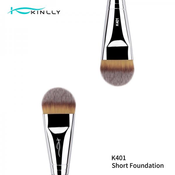 Quality 1 Pcs Black Handle Foundation Luxury Makeup Brushes for sale