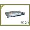 China 19 Inch 2U Rackmount Managed Media Converter Chassis Support SNMP TELNET 5 factory
