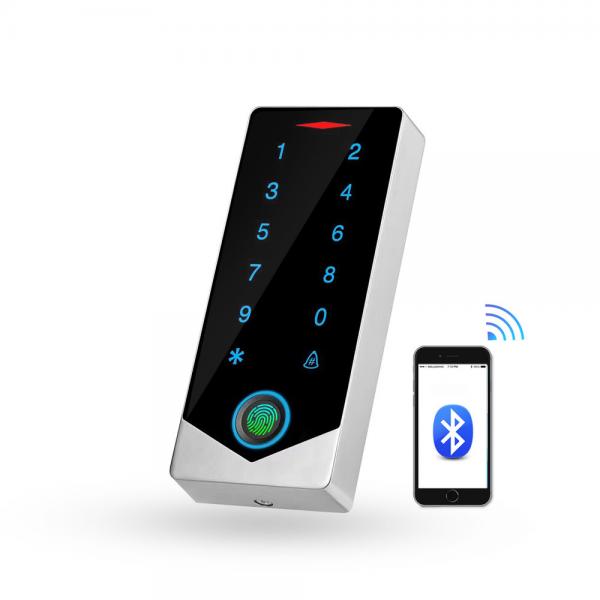 Quality Fingerprint and RFID Card Access Control Reader Support Password and BT TUYA APP for sale