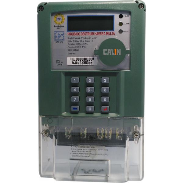 Quality Indonesia Standard STS Prepaid Electricity Meters 5 Wires Tamper Proof for sale