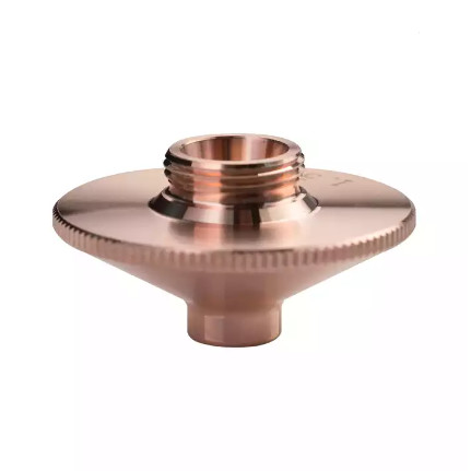 Quality D28mm H15 WSX Laser Cutting Machine Nozzle T2 Red Copper Material for sale