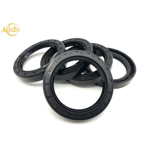 Quality Black TC 60 80 12 Rubber Oil Seal For Transmission for sale