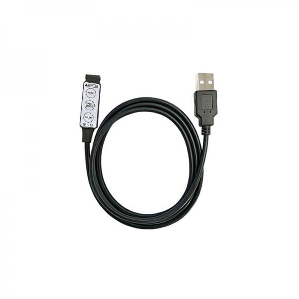 Quality USB 5V Powered LED Mini Controller 3 Key For LED RGB Color Strip Light for sale