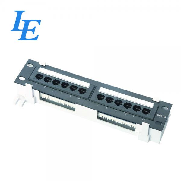 Quality Wall Mount Type CAT5e CAT6 Ethernet Patch Panel for sale