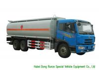 China FAW 6x4 Diesel Oil Tanker Truck For Transportation With PTO Fuel Pump 19CBM factory