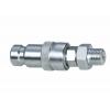 Quality Metric High Pressure Hydraulic Couplings 1/8" LKJI Locking Balls Connection for sale