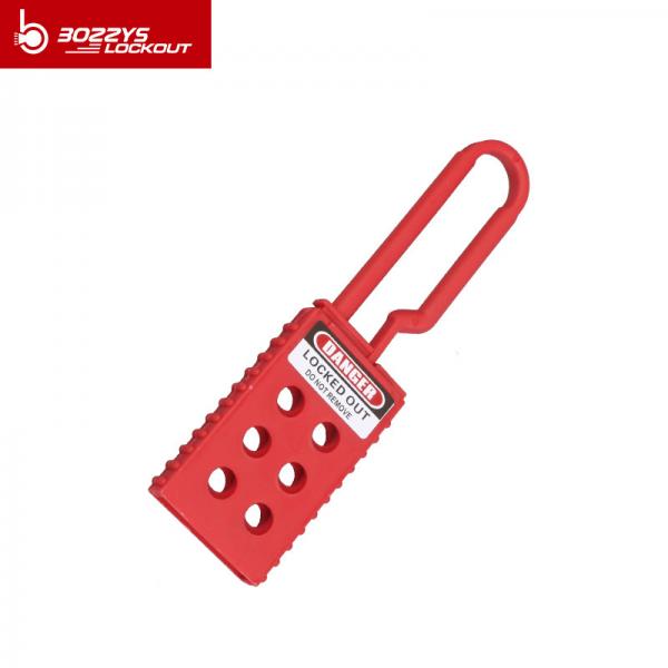 Quality Lockout Hasp lock for safety Dielectric and Plastic allow to 6 padlocks for sale