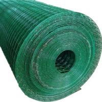 China PVC Coated Welded Wire Mesh Rolls 4'X1''X2''X0.6 1.0MMX80' factory