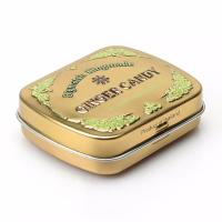 China Empty Mint Tin Containers for Food Cheap Embossed Metal Tin Boxes Small Gold Tins factory