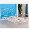 China Optional Colour Sturdy Slat Metal Bed Frame , Queen Size Slatted Bed factory