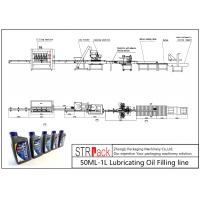 Quality Automatic 50ML-1L Lubricating Oil Filling Line CE Certification for sale