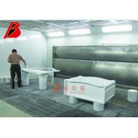 China Metal Basement 34.5KW Furniture Spray Booths for Woodworking factory