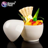China New arrival product egg shape  160ml biodegradable pla plastic cup for sale