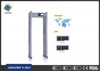 China 33 Zones WalkThrough Metal Detector UNX330 For Mall Exhibition Hall Security factory