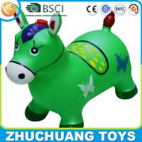 China cheap jumping bouncing inflatable animal horse toy for child factory
