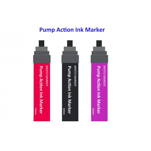 Quality 7mm 12mm 15mm Paint Marker Pens Pump Action Alcohol Based Dye Ink Marker for sale
