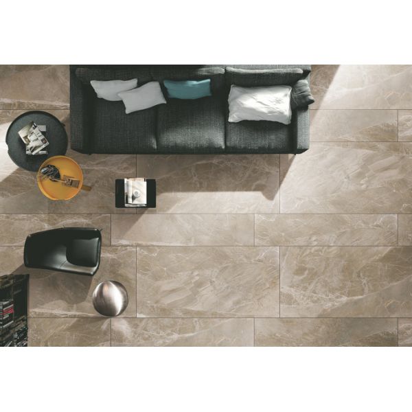 Eco Friendly Polished Porcelain Floor Tile / Durable Ceramic Floor