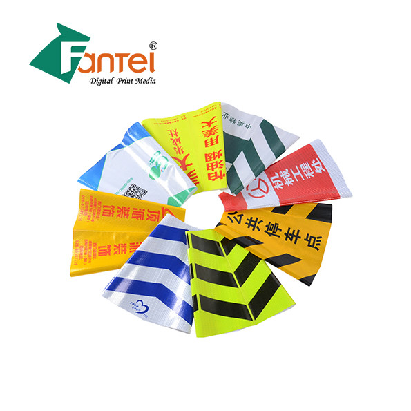 Quality Traffic Reflective Flex Banner A4 , PVC Safety Reflective Material for sale