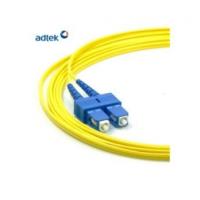 China Duplex Singlemode Fiber Optic Patch Cables , SC to FC Fiber Optic Jumper Cable for sale