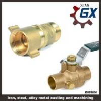 China Cast NPT Full Port Private Label on Handle Male Thread Brass Ball Valve factory