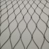 China Diamond Shape 8mm Metal Wire Mesh Panel Screen For decoration factory
