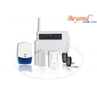 China Easy Handle Auto Dialer GSM PSTN LED Wireless House Burglar Alarm System factory