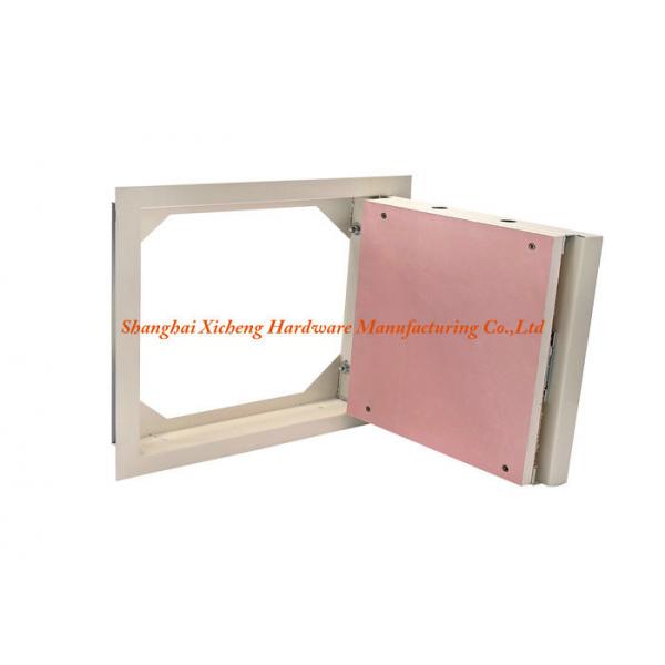 Quality Pink  Heavy Weight Steel Hatch With Removable Inner Door Gypsum Board for sale