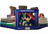 China Inflatable Fun City Football Games Theme For Amusement Park / Big Party Inflatable Fun Factory factory