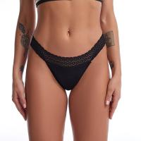 Quality Leak Proof Reusable Period Panties Thong Underwear Breathable Cotton Sexy Lace for sale