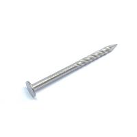 Quality 3.4 X 75MM Twist Shank Flat Head Nails For Framing Of Stainless Steel A4 for sale